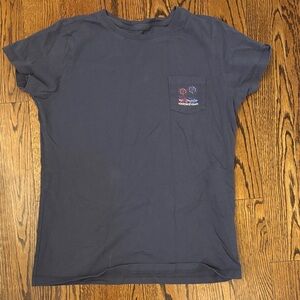 Vineyard Vines Adult XS Navy Tee with 4th of July Graphic